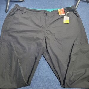 Mountain Warehouse Womens Quest Black UV Protect Lightweight Quick Dry 28W 31L